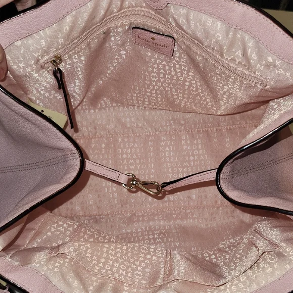 Kate Spade Elegant Blush Pink Women's Leather Bag and Wallet Set - Picture 12 of 12